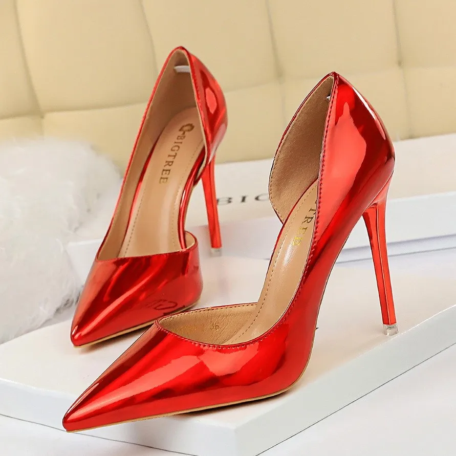 Escarpins Ajourés Bout Pointu Talon Aiguille – Chaussures Femme Bureau & Mariage