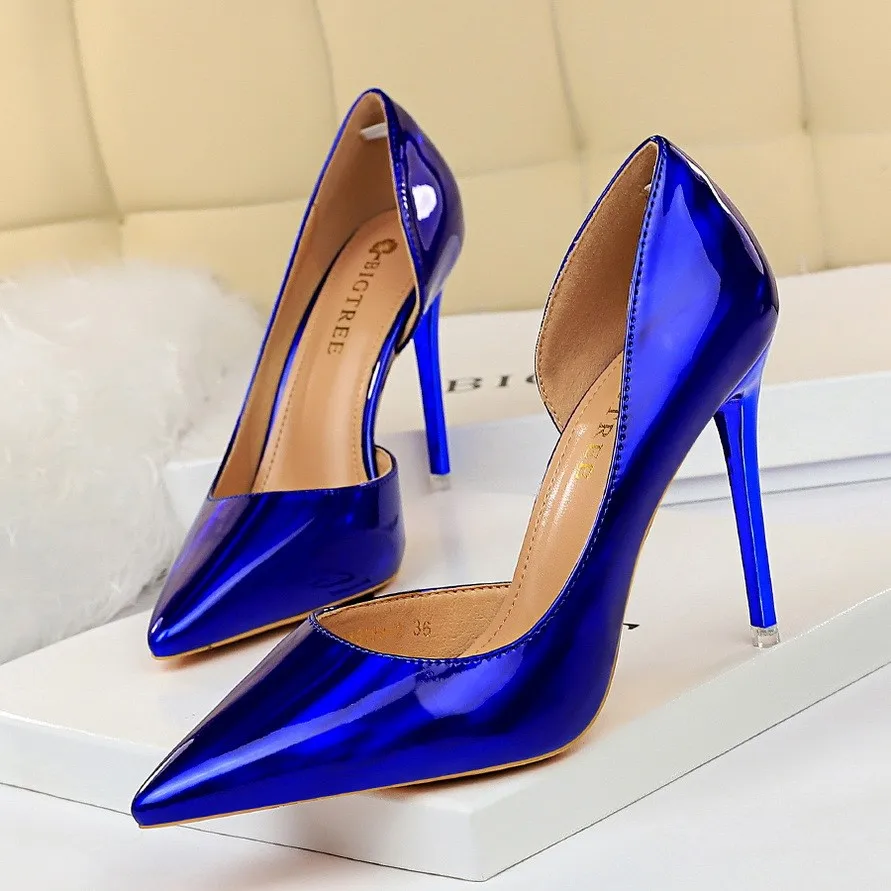 Escarpins Ajourés Bout Pointu Talon Aiguille – Chaussures Femme Bureau & Mariage