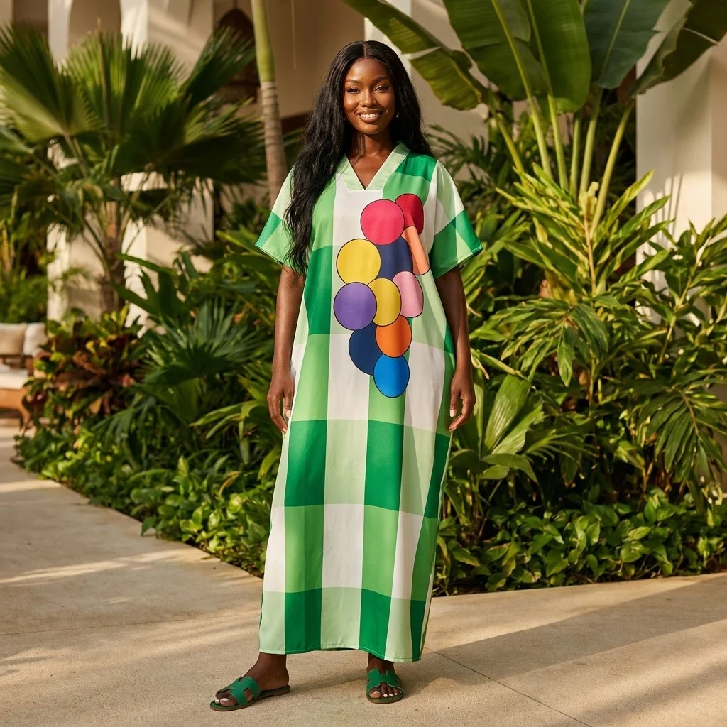 Veste Dashiki Femme Grande Taille – Broderie Florale, Coupe Ample, Style Africain Moderne
