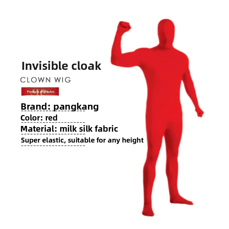Costume Ninja Spandex Halloween – Combinaison Scénique Unisexe Adulte