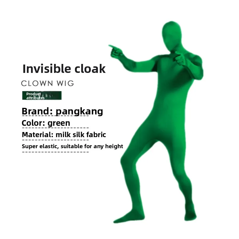 Costume Ninja Spandex Halloween – Combinaison Scénique Unisexe Adulte