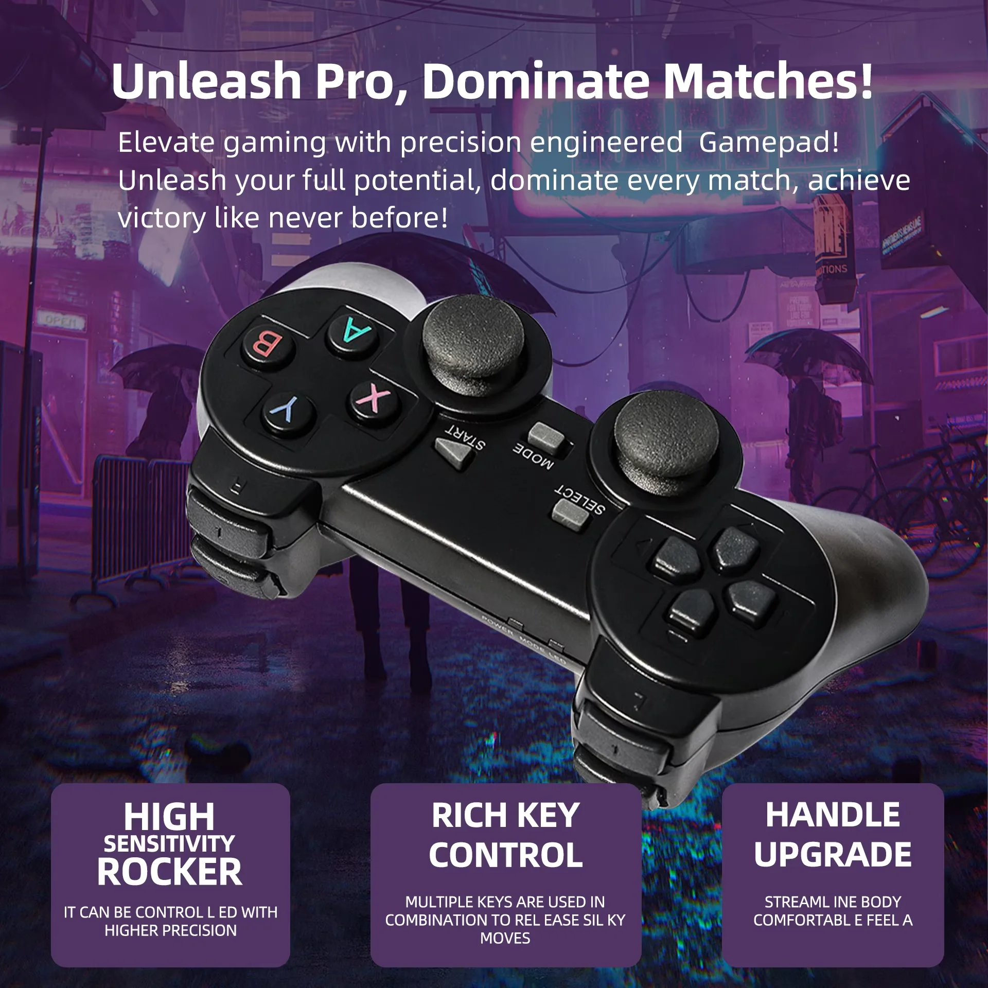 Console de Jeux Rétro Q9 Pro 4K | 16GB | 15000+ Jeux | 2 Manettes Sans Fil | Compatible TV
