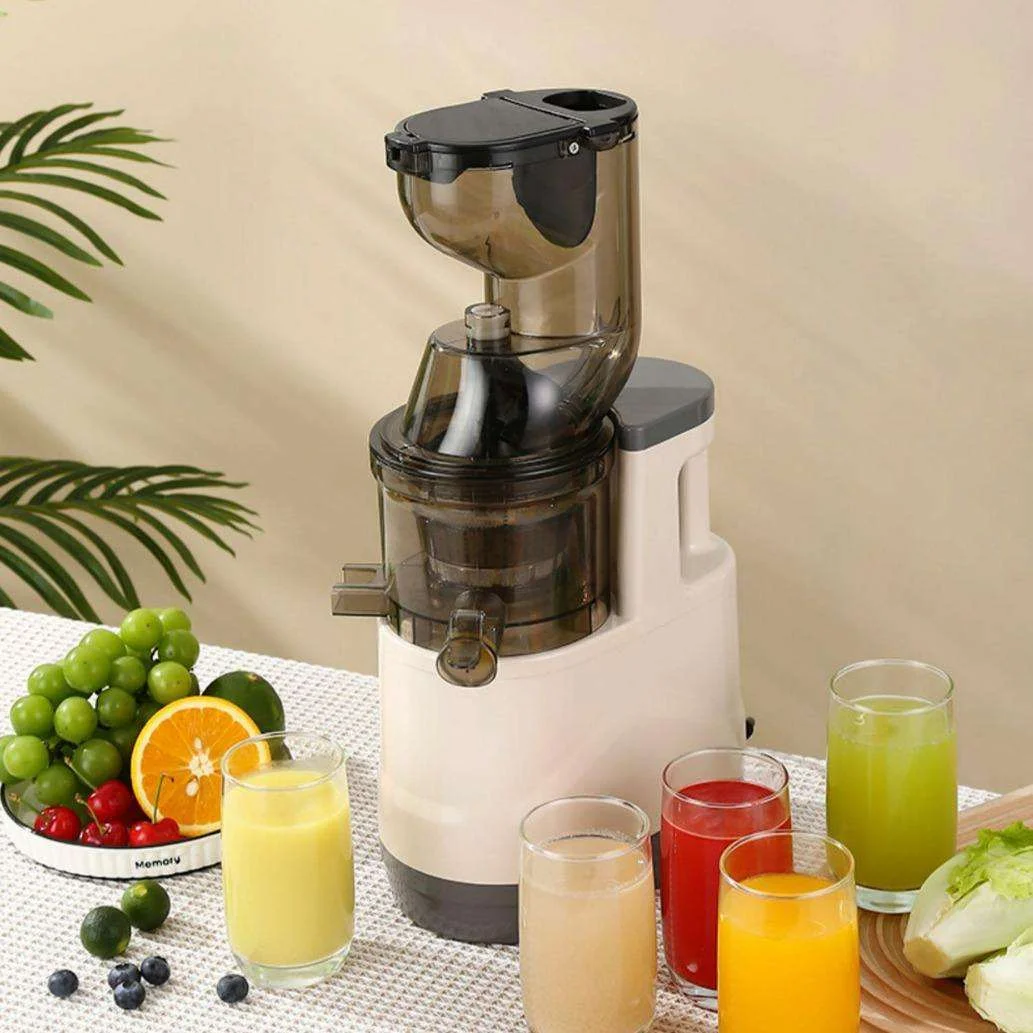 Extracteur de Jus Électrique Multifonction Inox 500ml – Moteur 22000 RPM Silencieux