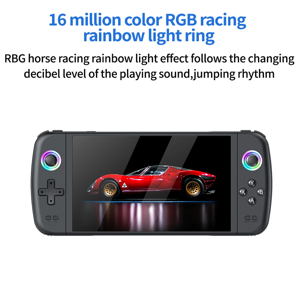 Console de Jeu Portable M27 7 Pouces IPS HD – 10 000 Jeux Intégrés Wi-Fi RGB