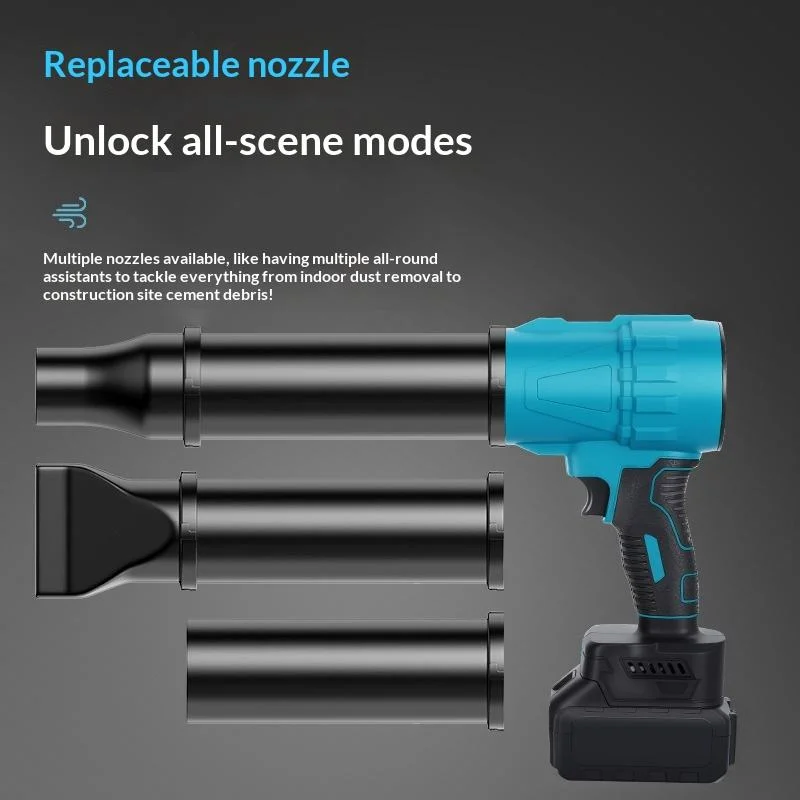Souffleur Sans Fil Électrique Rechargeable – Jardin, Feuilles & Poussière