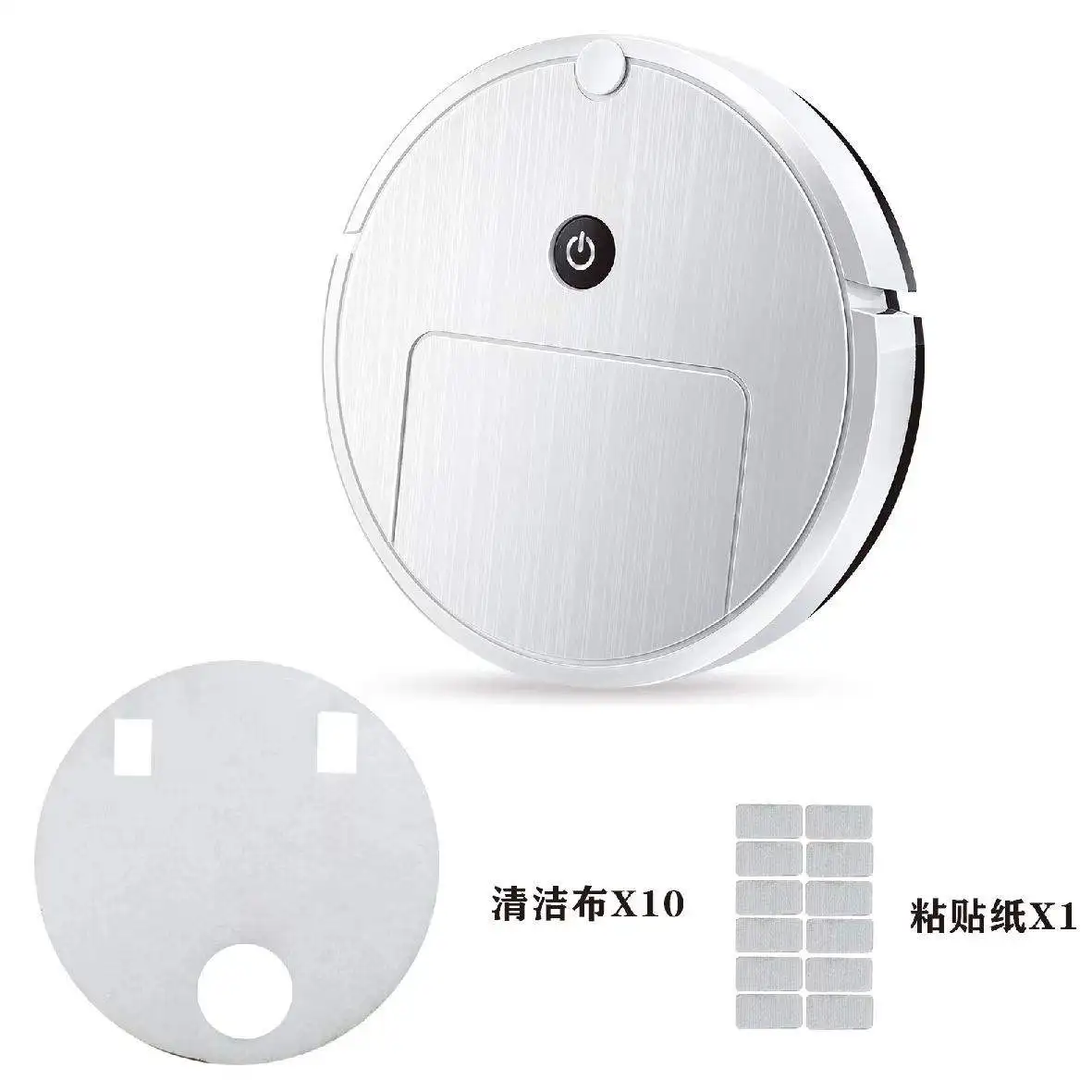 Robot Aspirateur Laveur USB Rechargeable – Nettoyage Automatique Sol