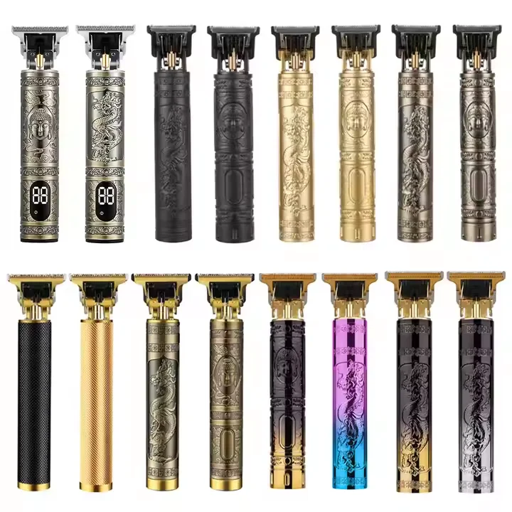 Tondeuse Professionnelle T9 Sans Fil – Rechargeable, Étanche IPX6, Coupe Précise