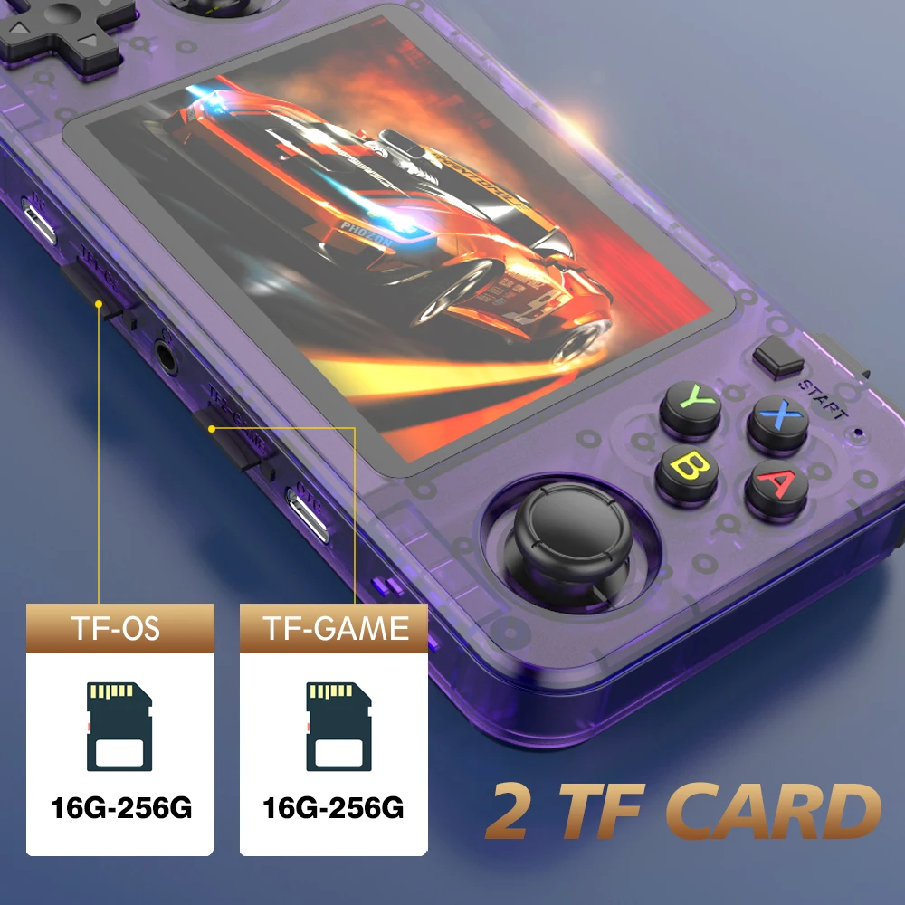 Console de Jeu Rétro Portable R36H – Écran 3.5", 64GB, Wi-Fi, Linux