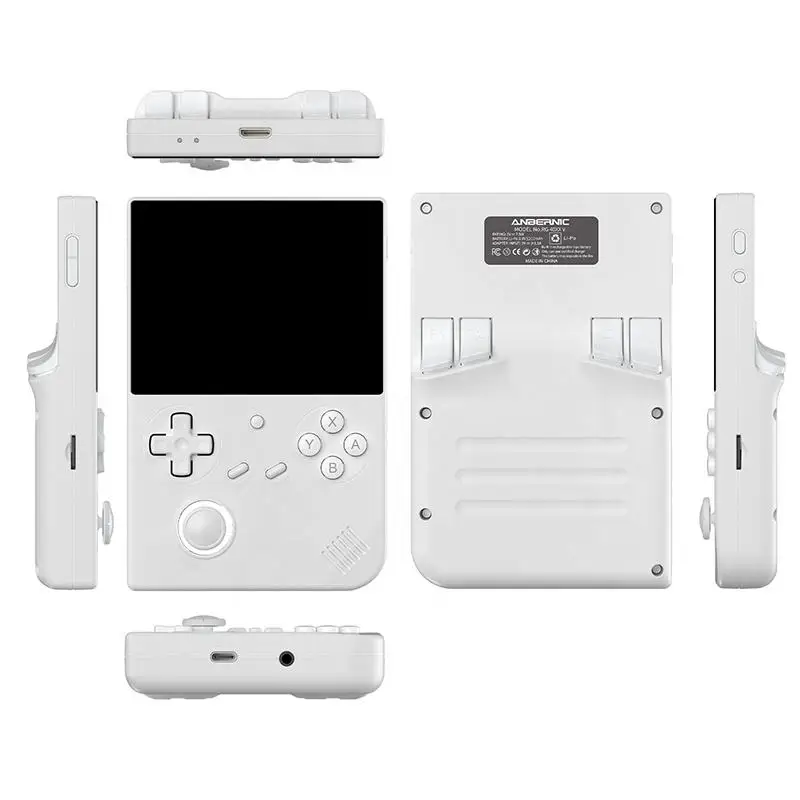 Console de Jeu Portable RG40XX V – Écran 4 Pouces, Linux, Wi-Fi & Anneau LED RGB
