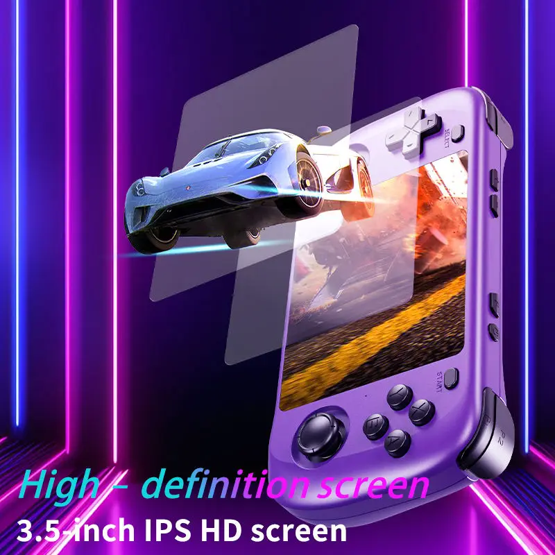 Console de Jeu Portable H36s – Écran IPS 3.5" HD, 10 000 Jeux Intégrés, Wi-Fi, Batterie 3000mAh