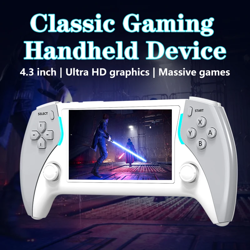 Console de Jeu Portable Project X Pro 4.3" IPS – 8GB RAM 3200mAh Quad-Core
