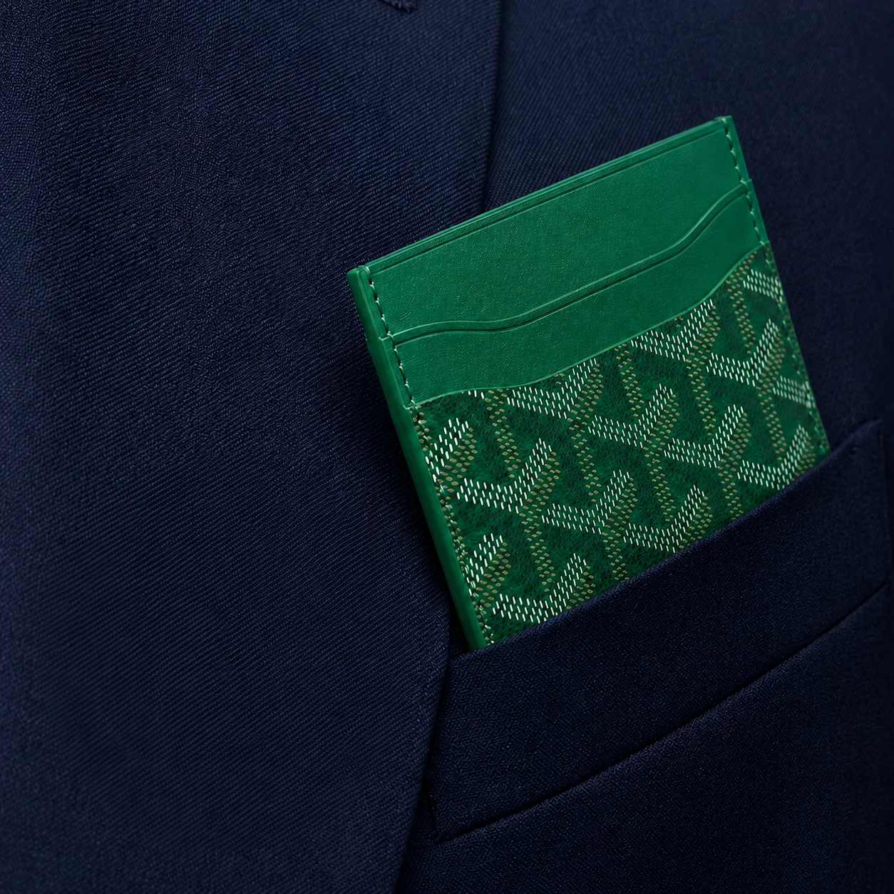Porte-cartes slim en cuir véritable avec protection RFID – Élégant et personnalisable