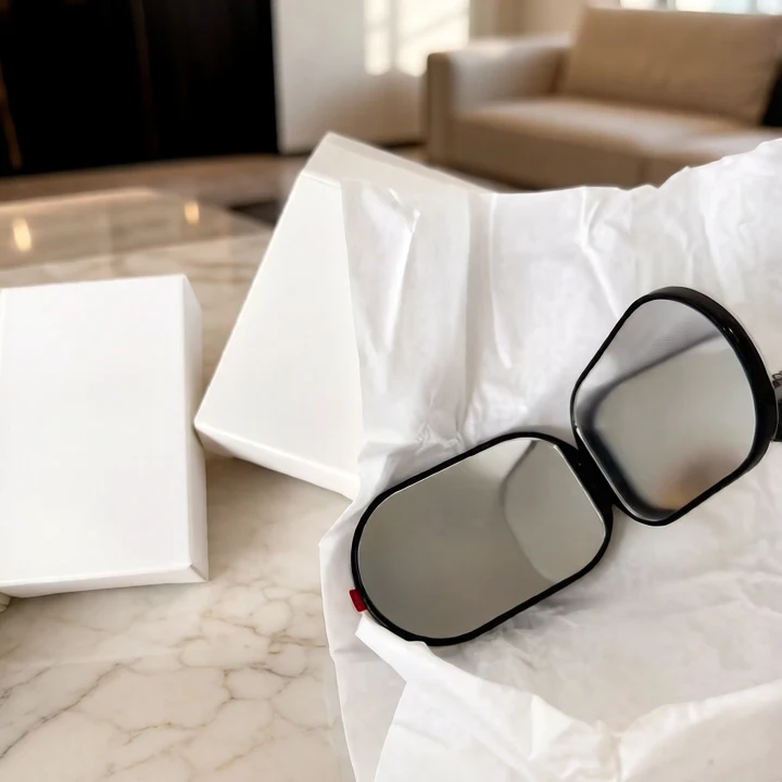 Miroir Adhésif Portable pour Smartphone – Miroir Maquillage Compact Double Face