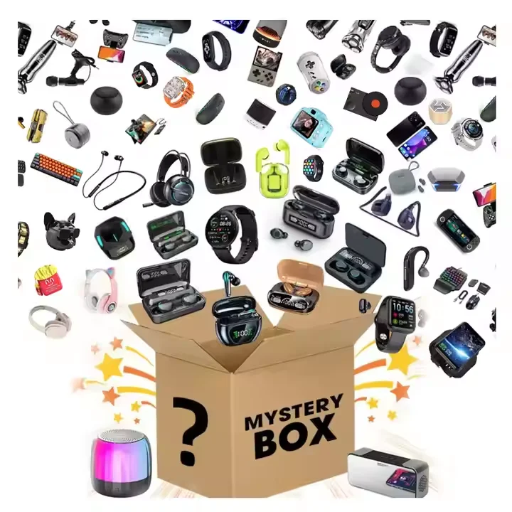 Mystery Box High-Tech 3C – Écouteurs, Montre, Enceinte & Plus | Livraison Surprise