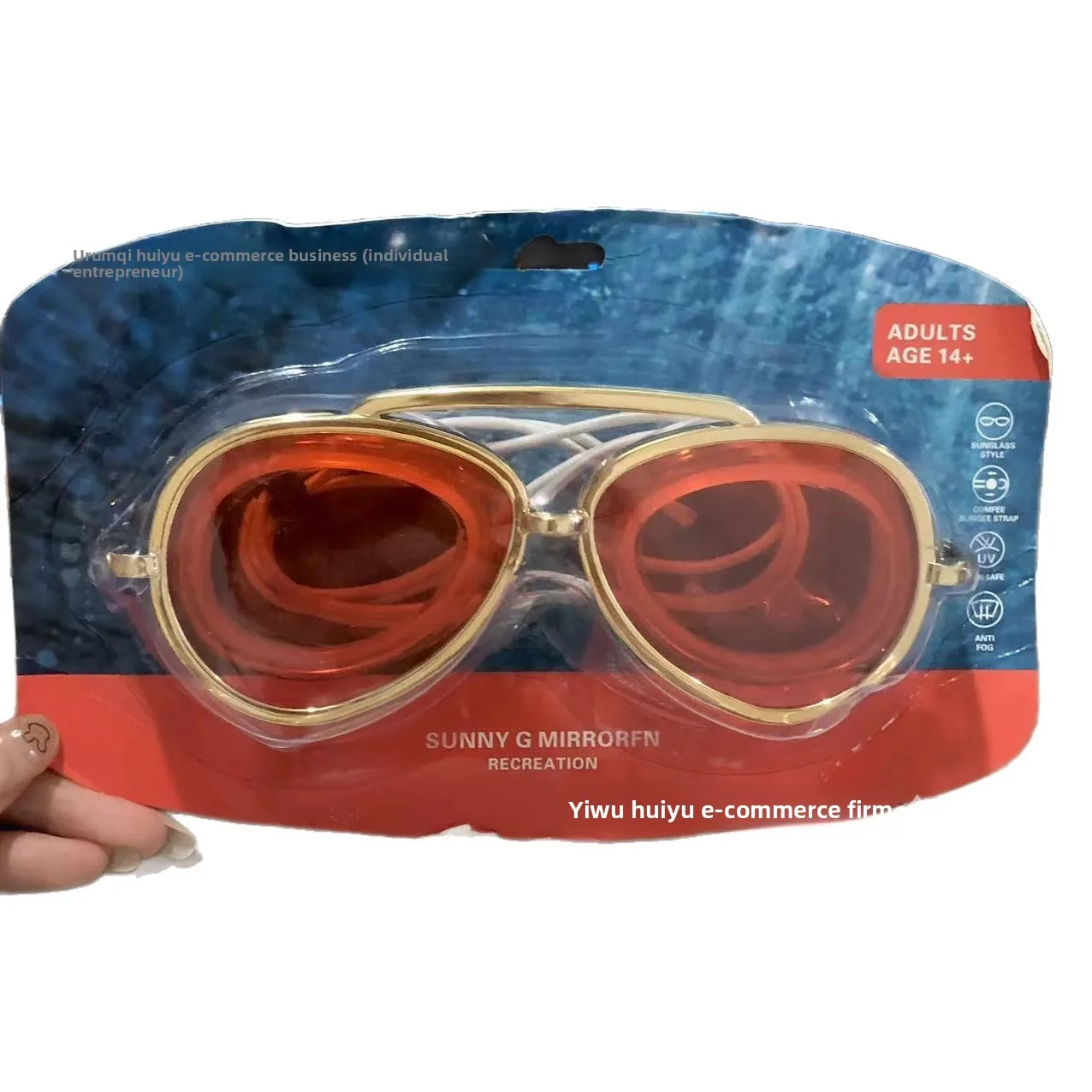 Lunettes de Natation Anti-Buée Adulte – Vision Panoramique