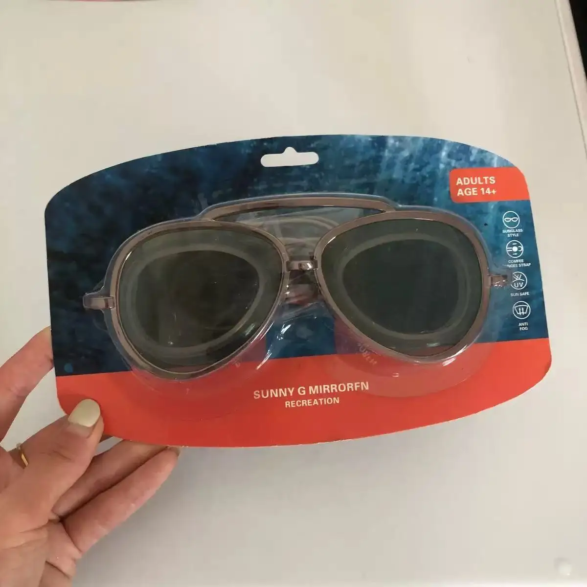 Lunettes de Natation Anti-Buée Adulte – Vision Panoramique