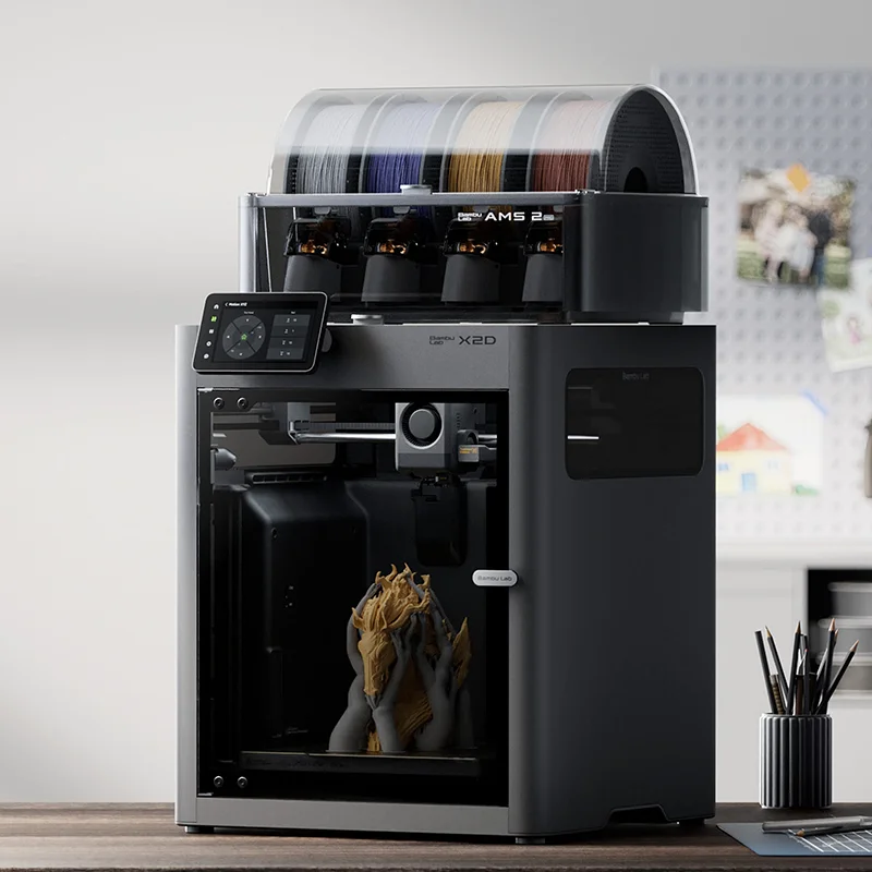 Imprimante 3D Bambu Lab X1 Combo Double Extrudeur CoreXY Haute Vitesse FDM WiFi