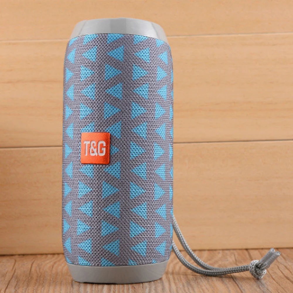 Enceinte Bluetooth Portable TG117 – Basse Puissante, FM, AUX, Carte TF – Idéale Camping