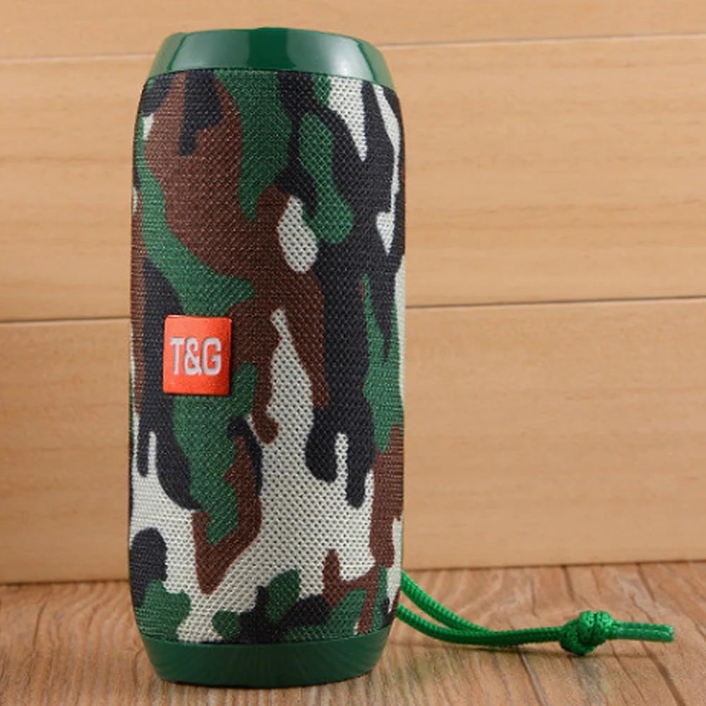 Enceinte Bluetooth Portable TG117 – Basse Puissante, FM, AUX, Carte TF – Idéale Camping