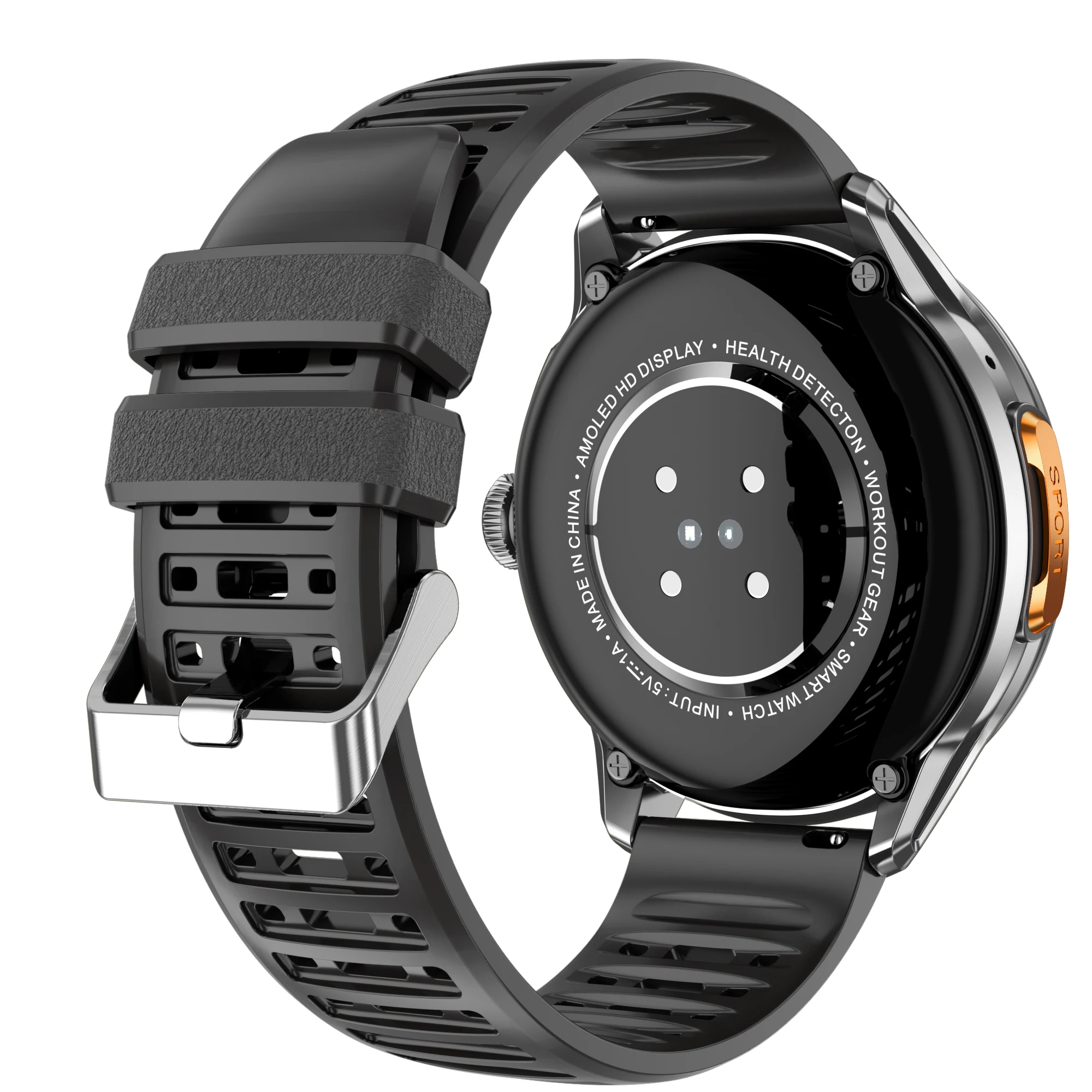 Montre Connectée H100 5G Android 3+32Go – AMOLED 1.6" GPS NFC SIM Étanche IP68