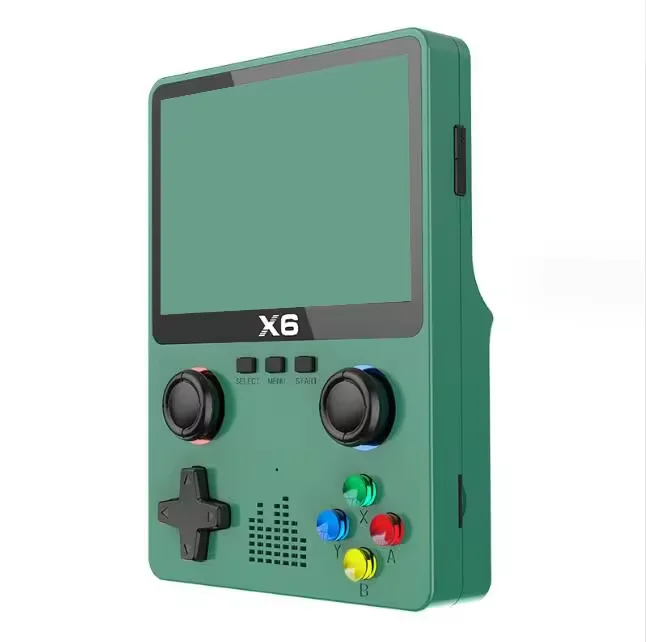 Console de Jeu Portable X6 – Écran 3,5 Pouces, 10 000 Jeux Intégrés, Double Joystick