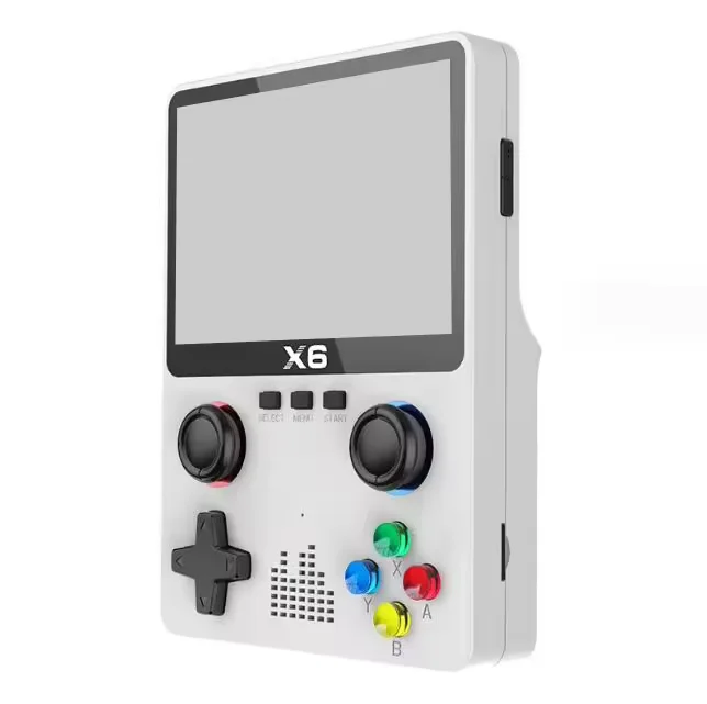 Console de Jeu Portable X6 – Écran 3.5" HD, 10 000 Jeux Intégrés, Double Joystick