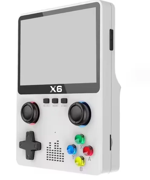 Console de Jeu Portable X6 – Écran 3.5" HD | 10 000 Jeux Intégrés | Double Joystick