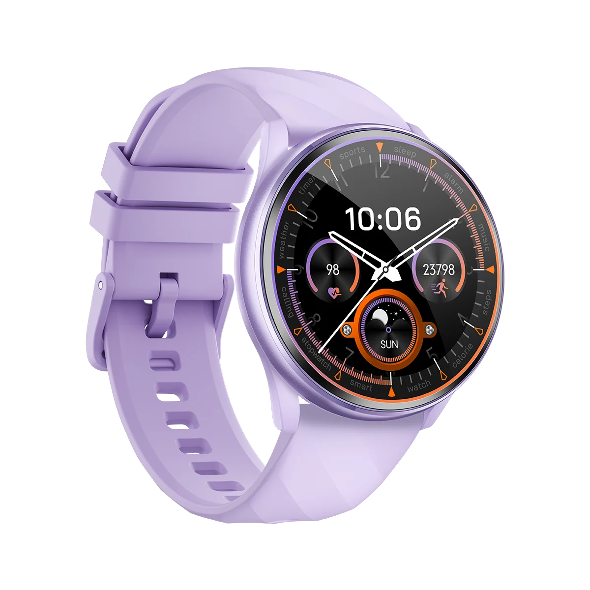 KT77 Montre Connectée Femme 1.46" AMOLED – Appels BT, Fréquence Cardiaque, Oxymètre, IP67