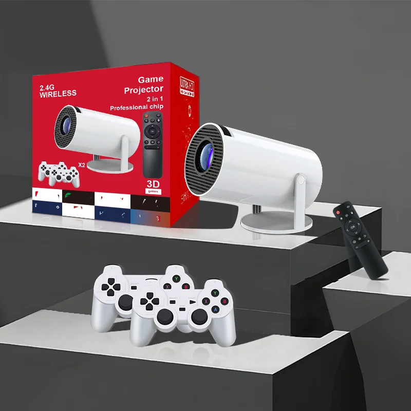 Projecteur Portable F320 Android 11 | 720P | 20 000 Jeux | WiFi | HIFI Stéréo