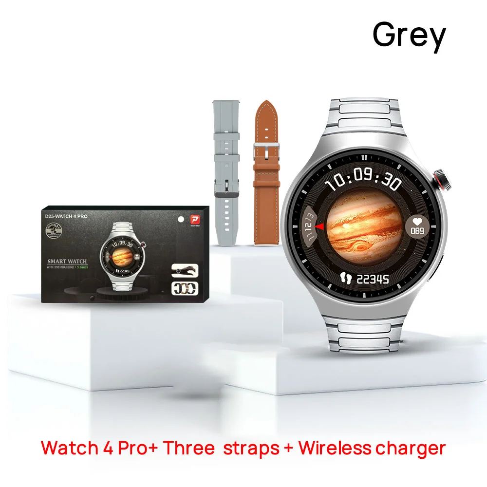 Montre Connectée D25 Watch 4 Pro – Écran 2.02", Fitness, Charge Sans Fil, IP67