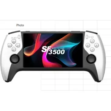 Console de Jeu Portable SF3500 5" HD – 20 000 Jeux Intégrés, 64GB, Wi-Fi, Sortie TV