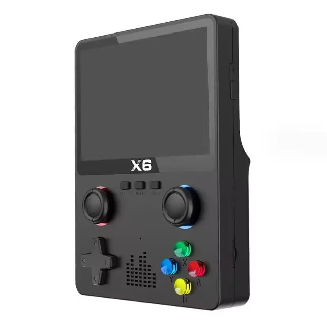 Console de Jeu Portable X6 – Écran 3,5" HD | 500 Jeux Intégrés | Double Joystick