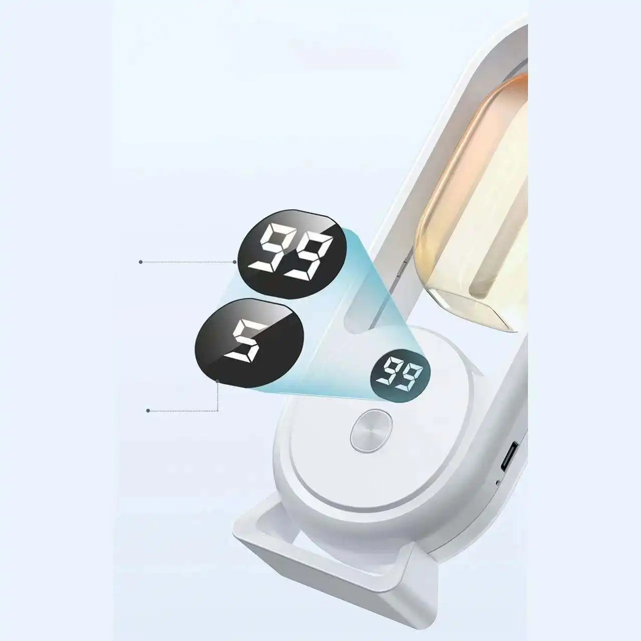 Diffuseur d'Arômes Ultrasonique LED 7 Couleurs – Humidificateur Parfum Maison Hôtel Voiture