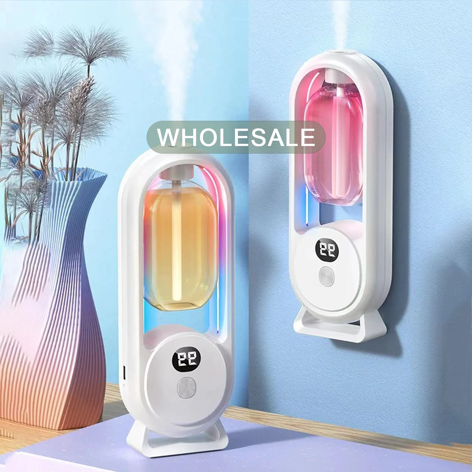 Diffuseur d'Huiles Essentielles Ultrasonique – Humidificateur & Aromathérapie 5W USB