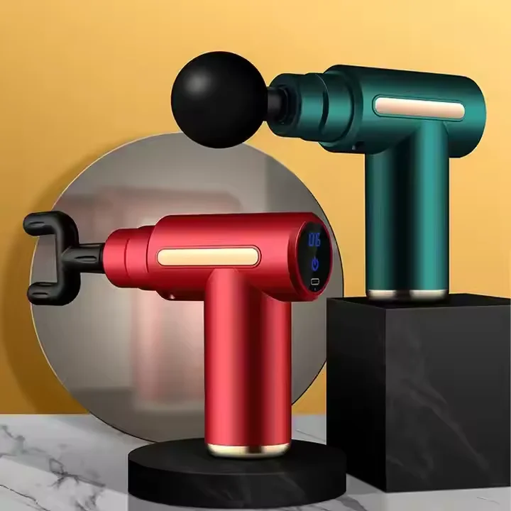 Pistolet de Massage Portable Mini JMQ002 – Moteur Brushless, Batterie 1800mAh, Contrôle de Vitesse