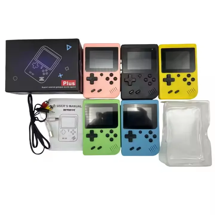 Console de Jeu Portable Enfant 400 Jeux Classiques Écran 2.8" – 5 Coloris