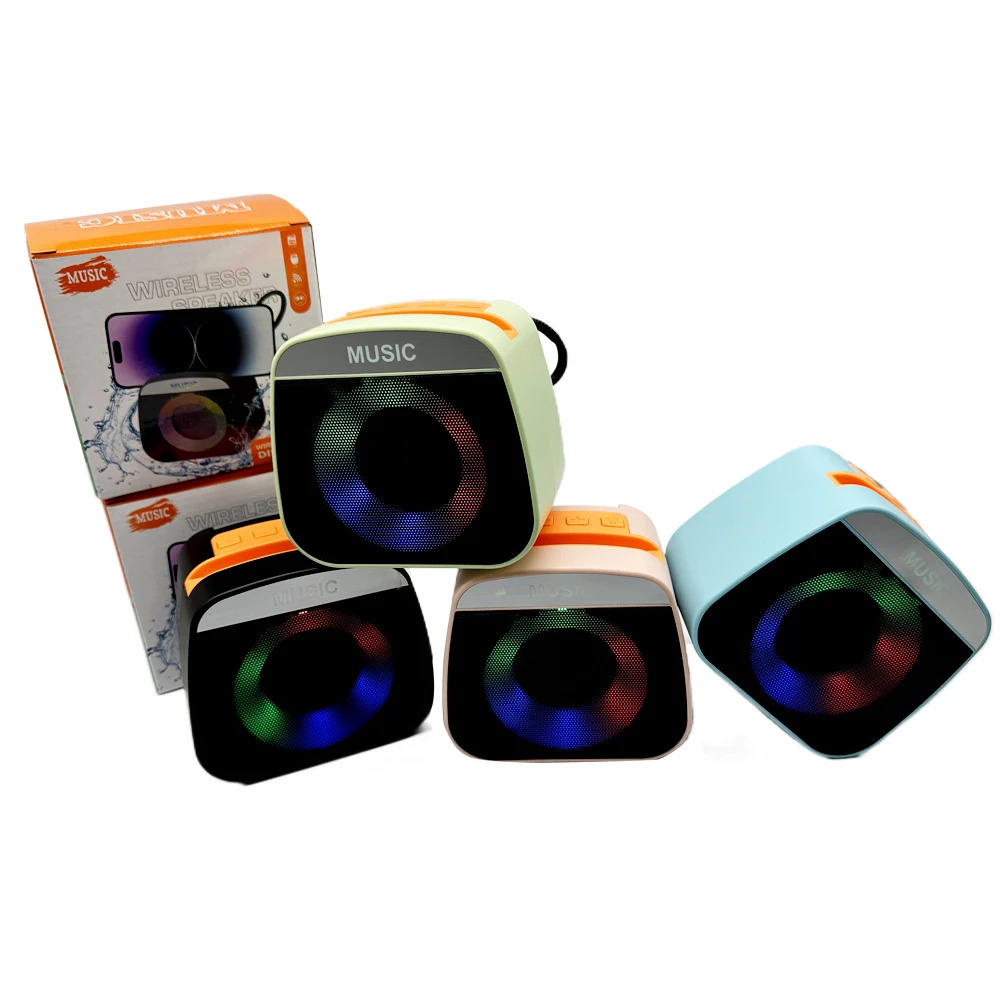 Mini Enceinte Bluetooth X-922 | LED RGB | Son Stéréo | BT 5.1 | Carte SD