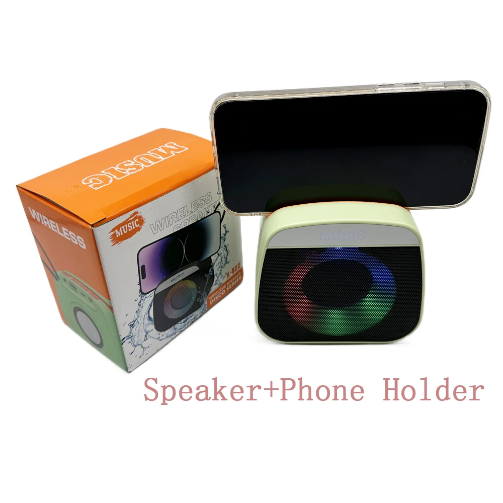 Mini Enceinte Bluetooth X-922 Stéréo Portable – Son Puissant & Design Métallique