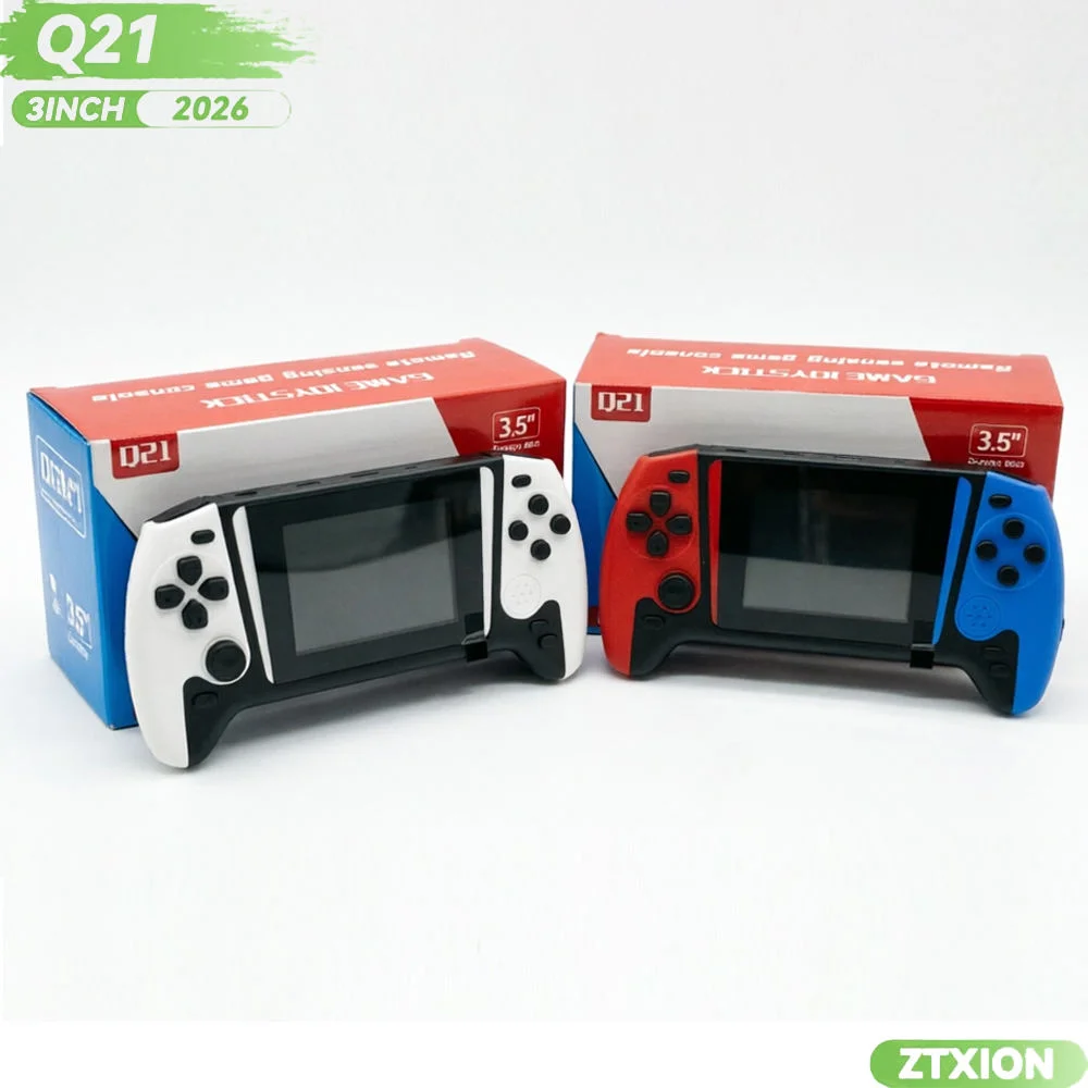 Console de Jeux Portable Rétro Q21 – 500 Jeux Intégrés, Écran 3,5 Pouces