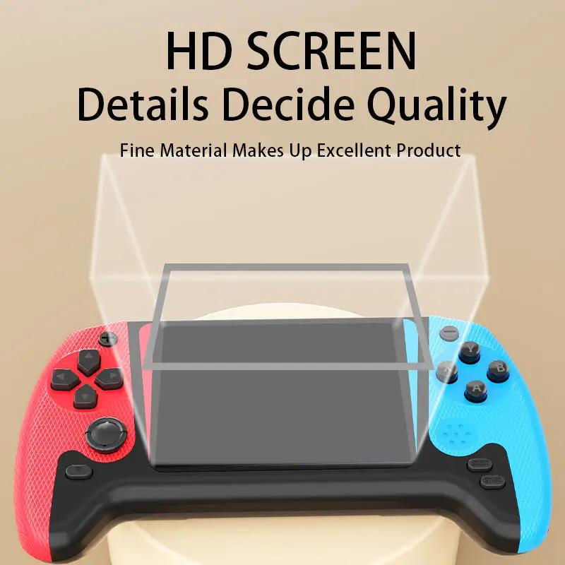 Console de Jeu Portable Q21 – 500 Jeux Classiques, Écran 3 Pouces, Cadeau Enfant