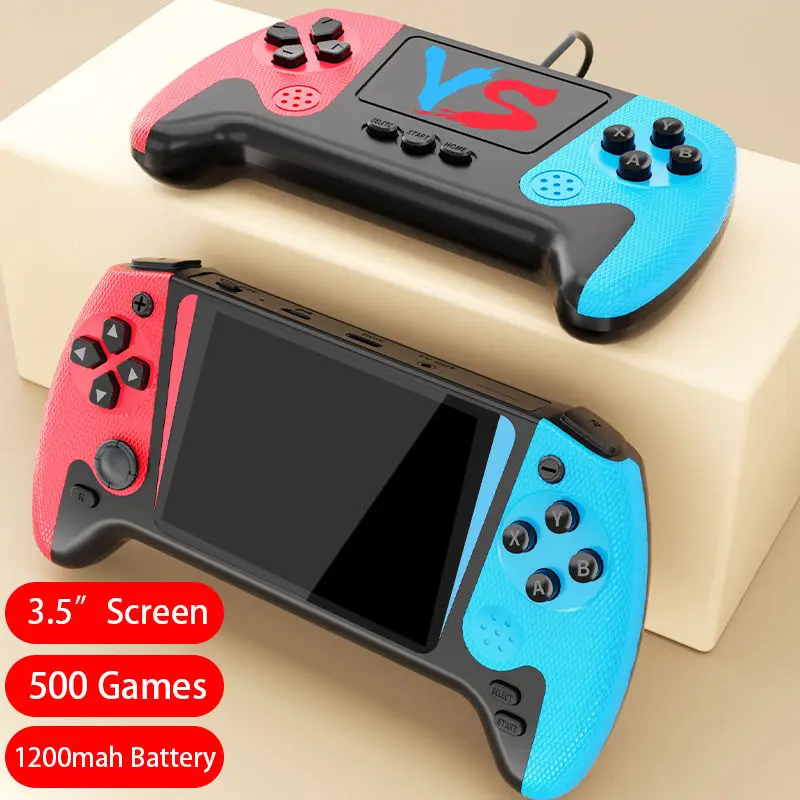 Console de Jeu Portable Q21 – 500 Jeux Classiques, Écran 3 Pouces, Cadeau Enfant