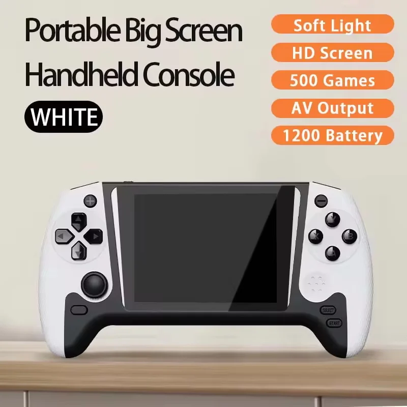 Console de Jeu Portable Q21 – 500 Jeux Classiques, Écran 3 Pouces, Cadeau Enfant
