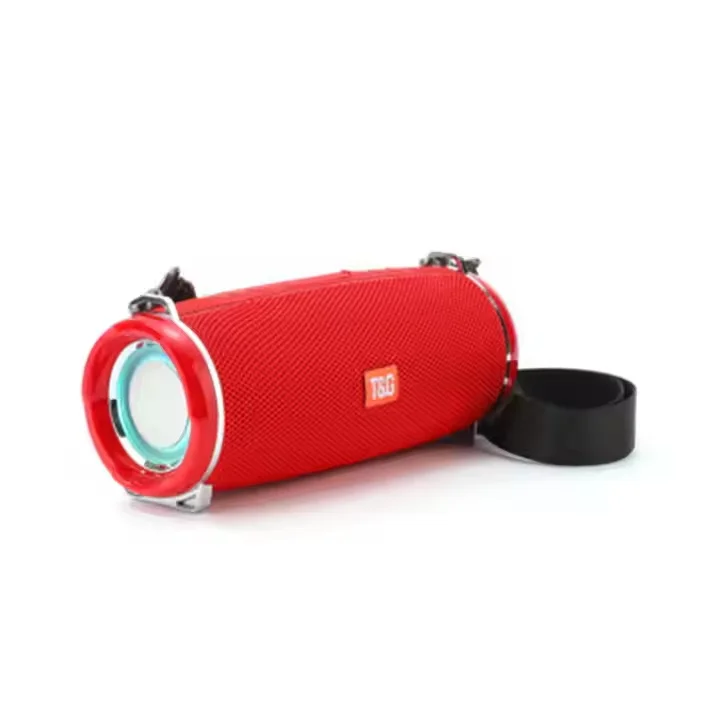Enceinte Bluetooth Portable TG192 Double Pavillon RGB LED + Micro Intégré USB/TF Waterproof