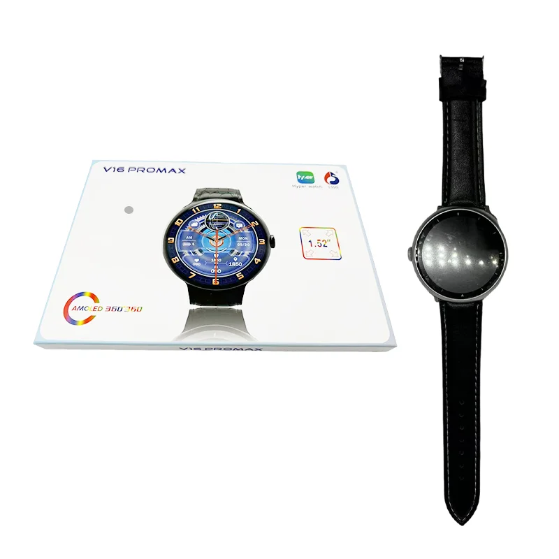Montre Connectée V16 Pro 7en1 – Appels BT, Fréquence Cardiaque, IP67, Android & iOS