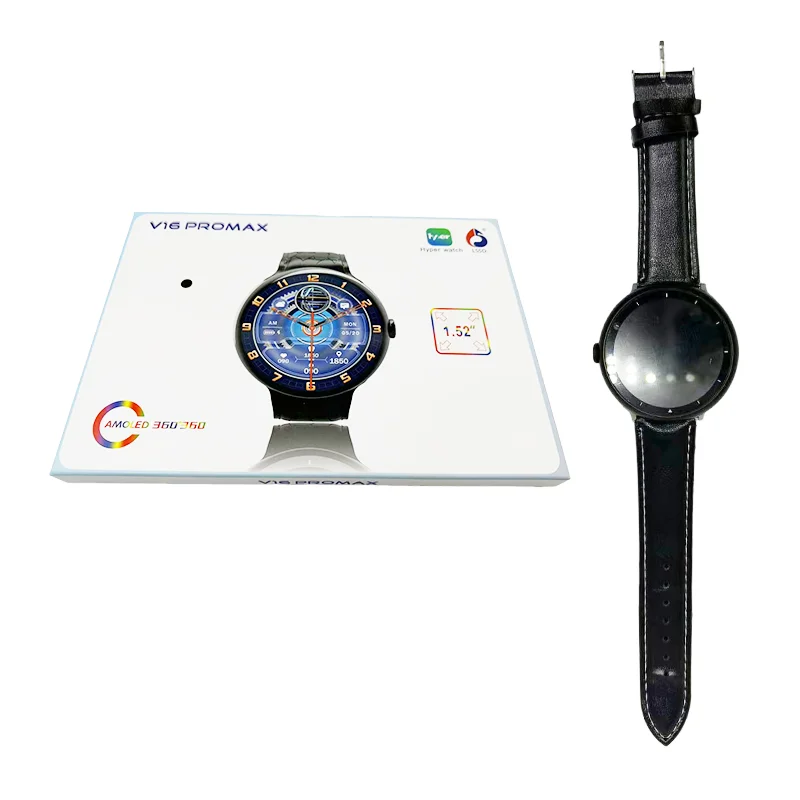 Montre Connectée V16 Pro Max – Double Bracelet, Appels BT, Charge Sans Fil, IP67