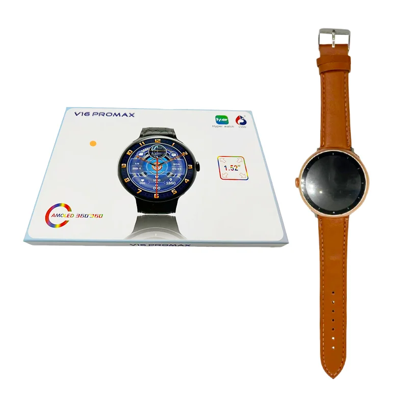 Montre Connectée V16 Pro Max – Double Bracelet, Appels BT, Charge Sans Fil, IP67