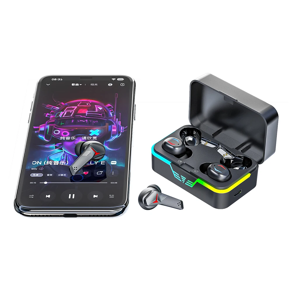 Écouteurs Sans Fil HOT DX-42 TWS Bluetooth 5.5 ENC Anti-bruit IPX5 – Son Cristallin