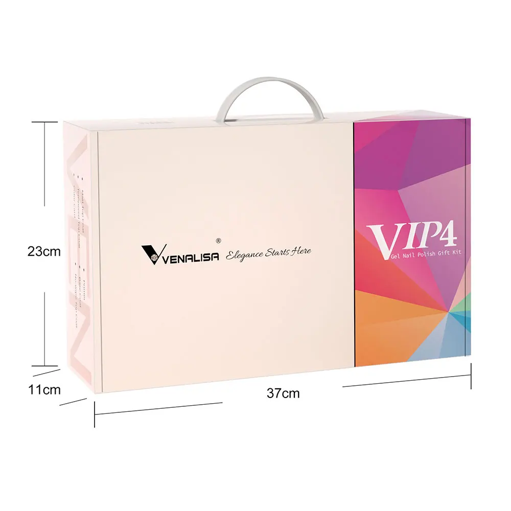 Kit Complet Vernis Gel UV Venalisa VIP4 - 60 Couleurs Hema Free | Label Privé