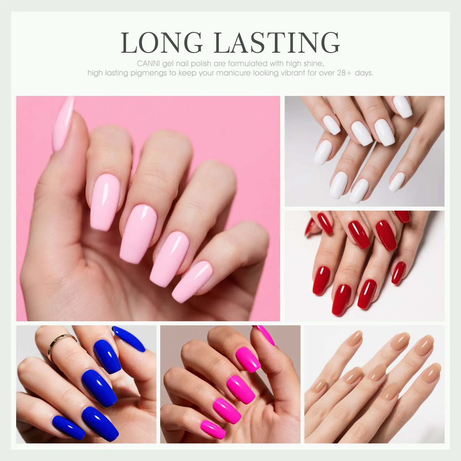 Gel Vernis à Ongles CANNI 16ml Diamond Cat Eye – Éclat Scintillant UV/LED
