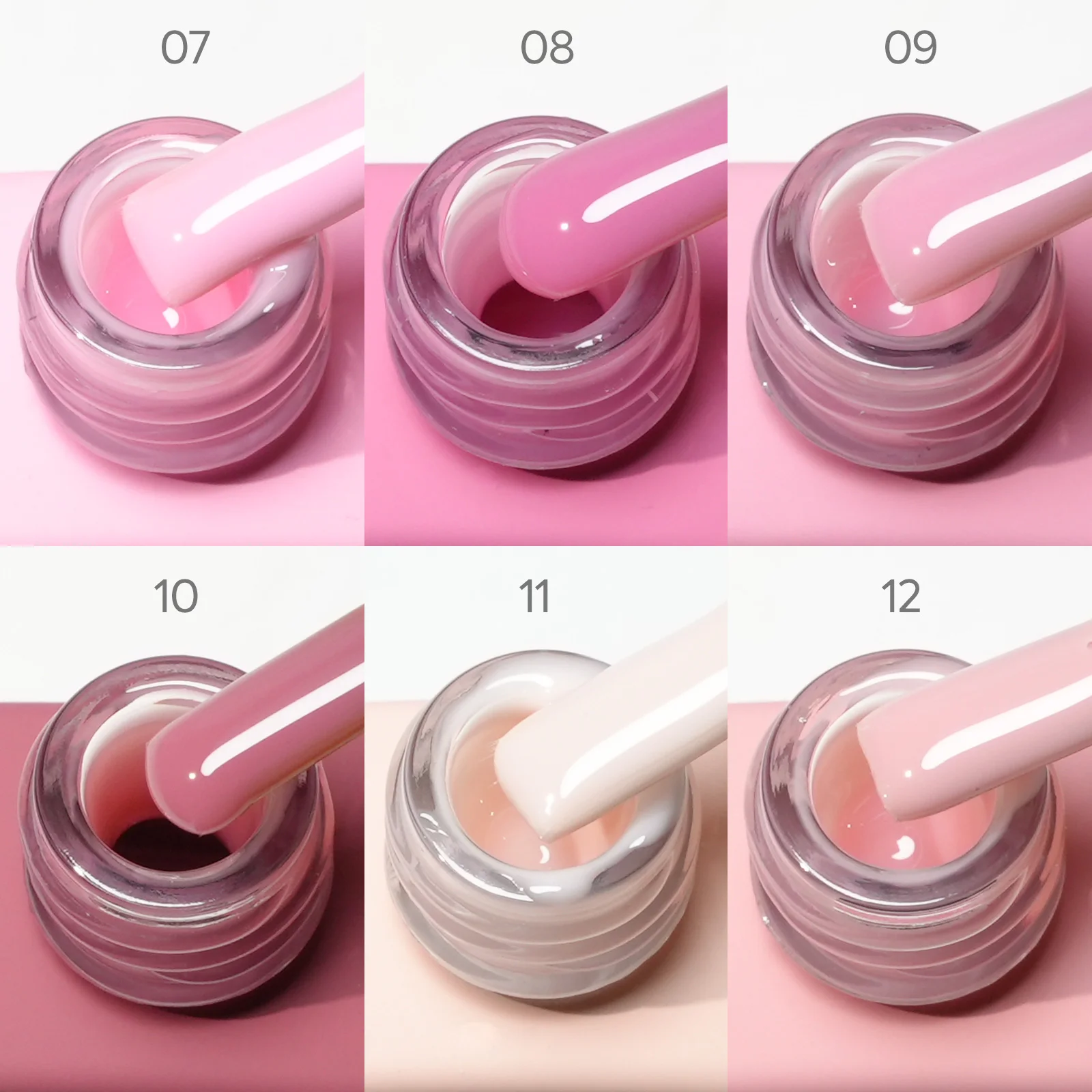 CANNI Base Coat Gel Semi-Transparent 9ml – Vernis UV/LED Longue Durée Nude French